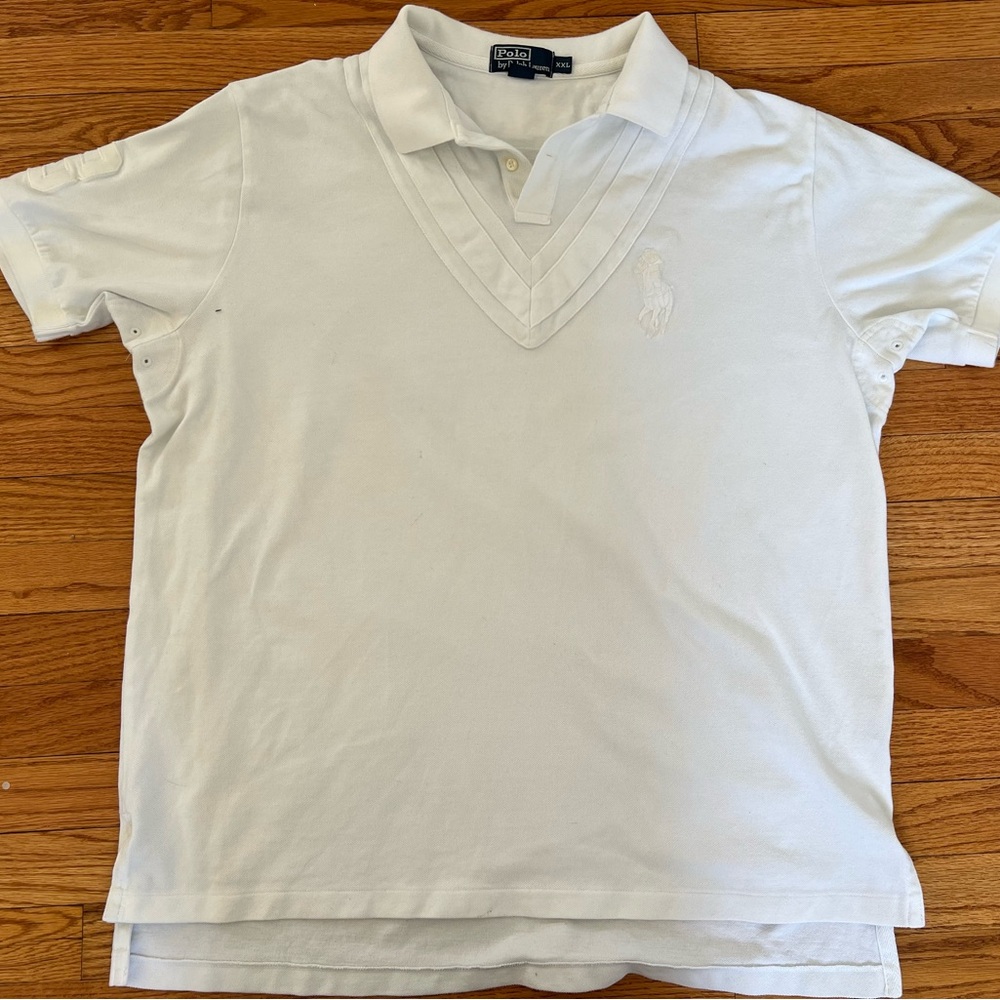 Ralph Lauren White Polo Shirt